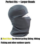 hikevalley Balaclava Face Mask Adjustable Windproof UV Protection Hood