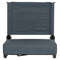 Flash Furniture Grandstand Comfort Seats by Flash with Ultra-Padded Seat in Black