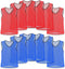 Unlimited Potential Nylon Mesh Scrimmage Team Practice Vests Pinnies Jerseys Bibs for Children Youth Sports Basketball, Soccer, Football, Volleyball (Pack of 12)