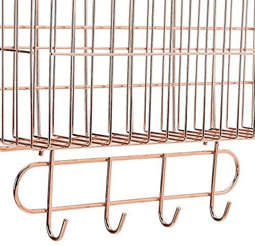 Veesun Letter Sorter for Wall Grid Panel, Rose Gold