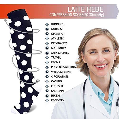 Compression Socks for Women and Men-Best Medical,for Running,Athletic,Circulation & Recovery