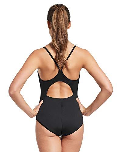 BALEAF Women's Athletic Training Adjustable Strap One Piece Swimsuit Swimwear Bathing Suit