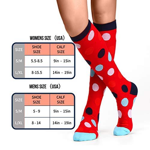 Compression Socks for Women and Men-Best Medical,for Running,Athletic,Circulation & Recovery