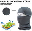 hikevalley Balaclava Face Mask Adjustable Windproof UV Protection Hood