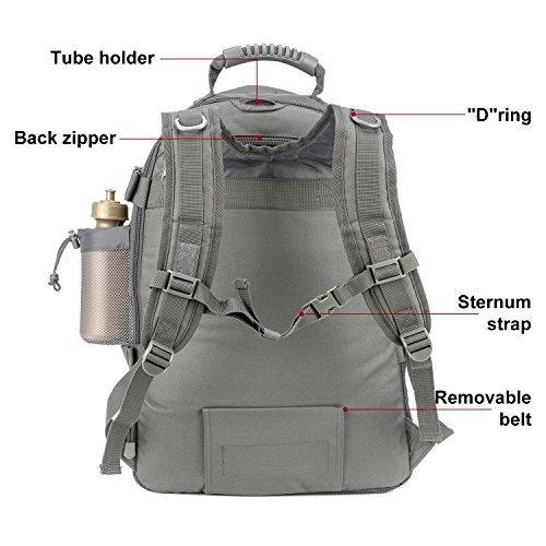 Outdoor 3 Day Expandable 40-64L Backpack Military Tactical Hiking Bug Out Bag