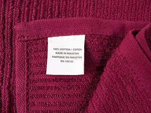 KAF Home Mixed Flat & Terry Kitchen Towels | Set of 6 18 x 28 Inches | 4 Flat Weave Towels for Cooking and Drying Dishes and 2 Terry Towels, for House Cleaning and Tackling Messes and Spills (Teal)