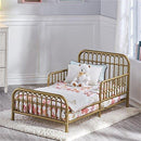 Little Seeds Monarch Hill Ivy Metal Crib, Gold