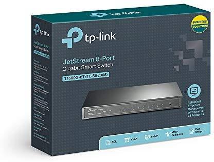 TP-Link 5 Port Gigabit Ethernet Network Switch | Ethernet Splitter | Sturdy Metal w/ Shielded Ports | Plug-and-Play | Traffic Optimization | Unmanaged (TL-SG105)