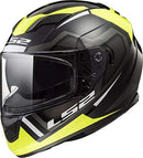 LS2 Helmets Motorcycles & Powersports Helmet's Stream (Axis Yellow Black, Small)