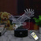 3D Illusion Animal Giraffe Remote Control LED Desk Table Night Light Lamp 7 Color Touch Lamp Kiddie Kids Children Family Holiday Gift Home Office Childrenroom Theme Decoration by HUI YUAN