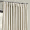 HPD Half Price Drapes BOCH-LN1857-84-DW Faux Linen Extra Wide Blackout Room Darkening Curtain, 100 X 84, Oatmeal