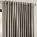 HPD Half Price Drapes BOCH-LN1857-84-DW Faux Linen Extra Wide Blackout Room Darkening Curtain, 100 X 84, Oatmeal