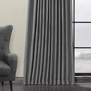 HPD Half Price Drapes BOCH-LN1857-84-DW Faux Linen Extra Wide Blackout Room Darkening Curtain, 100 X 84, Oatmeal