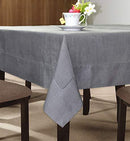 COTTON CRAFT 100% Linen Hemstitch Table Cloth - Size 60x90 Natural - Hand Crafted and Hand Stitched Table Cloth with Hemstitch Detailing.