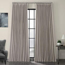 HPD Half Price Drapes BOCH-LN1857-84-DW Faux Linen Extra Wide Blackout Room Darkening Curtain, 100 X 84, Oatmeal