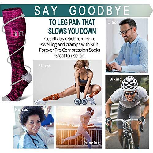 Compression Socks for Women and Men-Best Medical,for Running,Athletic,Circulation & Recovery