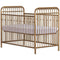 Little Seeds Monarch Hill Ivy Metal Crib, Gold