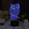 3D Illusion Animal Giraffe Remote Control LED Desk Table Night Light Lamp 7 Color Touch Lamp Kiddie Kids Children Family Holiday Gift Home Office Childrenroom Theme Decoration by HUI YUAN