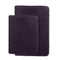 Clara Clark 2-Pack Bath Mat Set – Large and Small Bathroom Rug Set, Absorbent Memory Foam Bath Rugs, Non-Slip, Thick, Cozy Velvet Microfiber Bathrug, Plush Shower, Toilet Floor Bathmats Carpet, Black