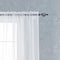 2 Panel Sheer Curtains White 84 inch Living Room Drapes Window Curtain Voile Sheers Linen Textured