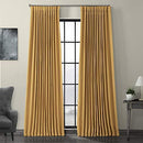 HPD Half Price Drapes BOCH-LN1857-84-DW Faux Linen Extra Wide Blackout Room Darkening Curtain, 100 X 84, Oatmeal