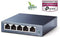 TP-Link 5 Port Gigabit Ethernet Network Switch | Ethernet Splitter | Sturdy Metal w/ Shielded Ports | Plug-and-Play | Traffic Optimization | Unmanaged (TL-SG105)