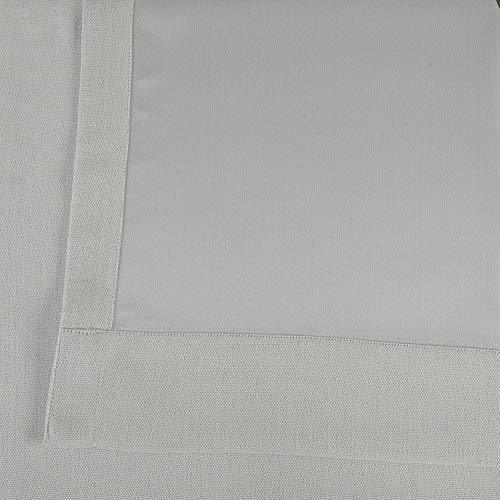 HPD Half Price Drapes BOCH-LN1857-84-DW Faux Linen Extra Wide Blackout Room Darkening Curtain, 100 X 84, Oatmeal