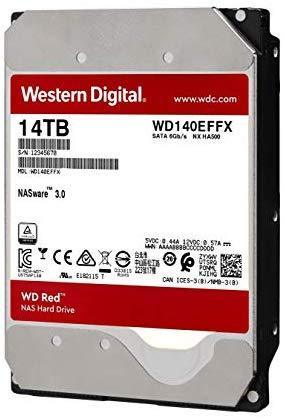 WD Red 2TB NAS Hard Drive - 5400 RPM Class, SATA 6 Gb/s, 64 MB Cache, 3.5" - WD20EFRX