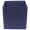 Sorbus Storage Cube Basket Bin, 6 Pack Navy Blue