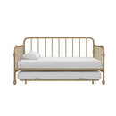 Little Seeds Monarch Hill Wren Metal Twin, Gold Bed