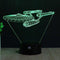 3D Illusion Animal Giraffe Remote Control LED Desk Table Night Light Lamp 7 Color Touch Lamp Kiddie Kids Children Family Holiday Gift Home Office Childrenroom Theme Decoration by HUI YUAN