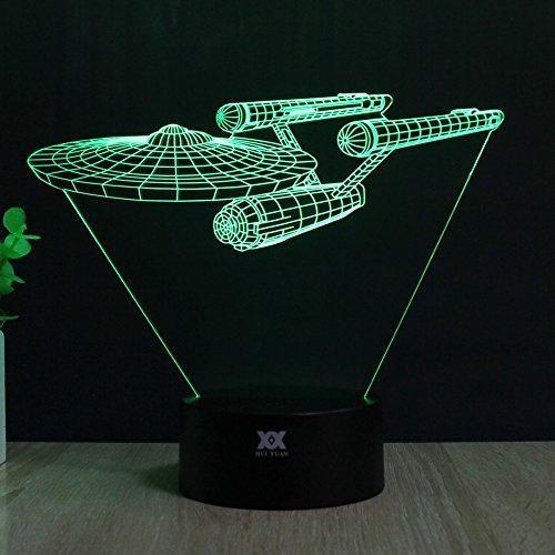 3D Illusion Animal Giraffe Remote Control LED Desk Table Night Light Lamp 7 Color Touch Lamp Kiddie Kids Children Family Holiday Gift Home Office Childrenroom Theme Decoration by HUI YUAN