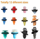 Auto Body Retainer Clips Plastic Fasteners Push Rivets Clips Set Tailgate Handle Rod Clip 19 MOST Popular Sizes Door Trim Panel Clips 460 PCS With 1 Plastic Fastener Remover For GM Ford Chevy Toyota