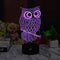 3D Illusion Animal Giraffe Remote Control LED Desk Table Night Light Lamp 7 Color Touch Lamp Kiddie Kids Children Family Holiday Gift Home Office Childrenroom Theme Decoration by HUI YUAN