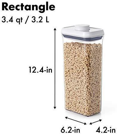 OXO Good Grips POP Container – Airtight Food Storage – 4 Qt for Flour and More