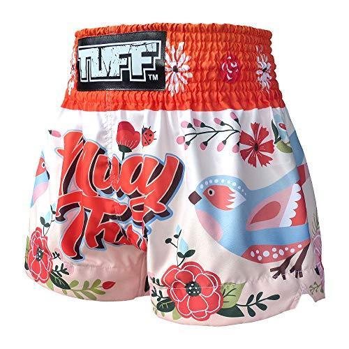 Tuff Boxing Sport Muay Thai Shorts Trunks Kick Martial Aart Training Gym Clothing