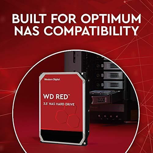 WD Red 2TB NAS Hard Drive - 5400 RPM Class, SATA 6 Gb/s, 64 MB Cache, 3.5" - WD20EFRX