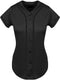 Hat and Beyond Womens Baseball Button Down Tee Short Sleeve Softball Jersey Active Shirts Made in USA