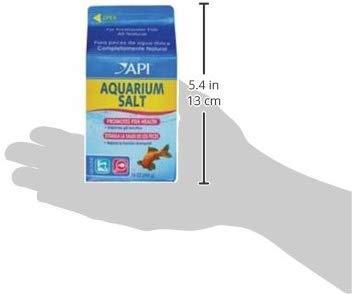 API Aquarium Salt, Promotes Fish Health and Disease Recovery in Freshwater Aquariums, Use When Changing Water, When Setting up a New Freshwater Aquarium and When Treating Fish Disease