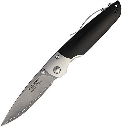 Mcusta Zanmai Taina Linerlock Model 144G with SPG2 Powder Steel Blade