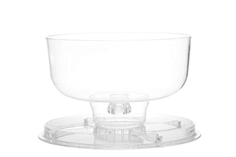 Jumbl Multifunction Cake-and-Dessert Serving Stand Bowl with Dome Lid