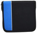 XtremPro CD DVD VCD Blue-Ray Nylon Zipper Wallet Case 24 Capacity- Black (11091)