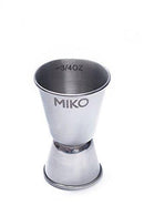 Miko Professional Bartender Kit - Cocktail Shaker Bar Set - Includes Bar Tools & Bartender Accessories: Boston Cocktail Shaker, Muddler, Strainer, Jigger, Bar Spoon, Corkscrew (Regular-Used)