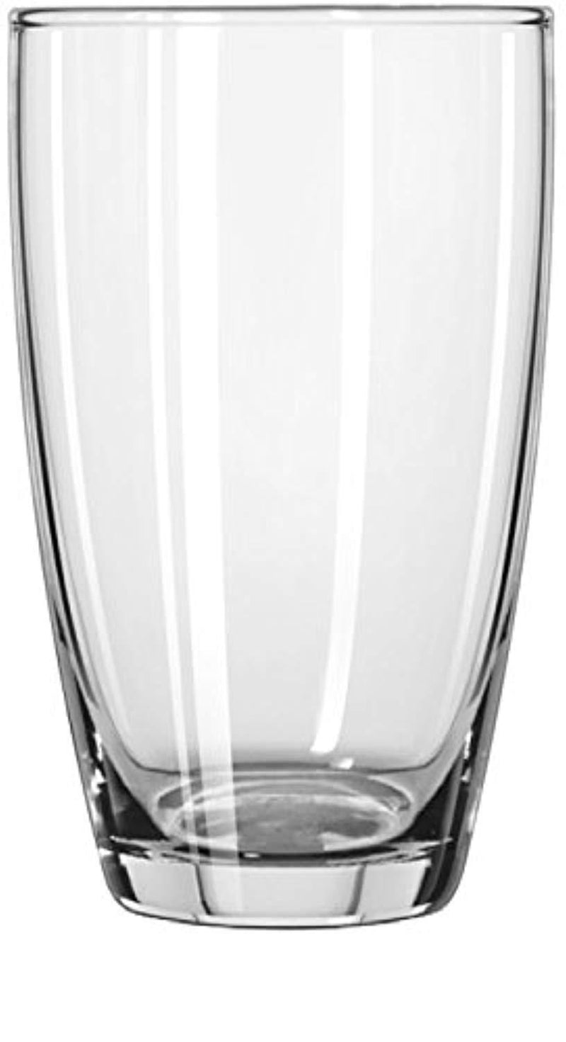 Circleware 44539 Smooth Huge Set of 12 Drinking Glasses & Whiskey Cups, Home & Kitchen Entertainment Glassware for Water, Beer, Juice, Ice Tea, Bar Beverage Gifts, 6-16oz & 6-13oz, Clear-Edition 12pc