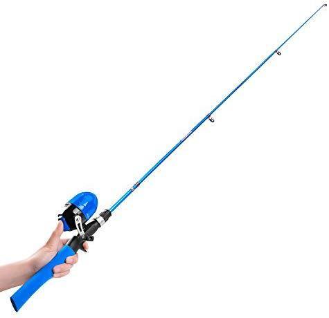 Kids Fishing Pole,Telescopic Fishing Rod and Reel Combos with Spincast Fishing Reel and String with Fishing Line