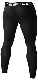 Defender Men's Compression Baselayer Pants Legging Shorts Shirts Tights Running