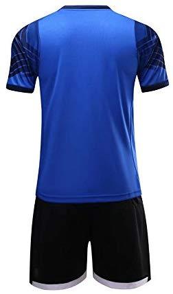 PAIRFORMANCE Boys' Soccer Jerseys Sports Team Training Uniform Age 4-12 Boys-Girls Youth Shirts and Shorts Set Indoor Soccer