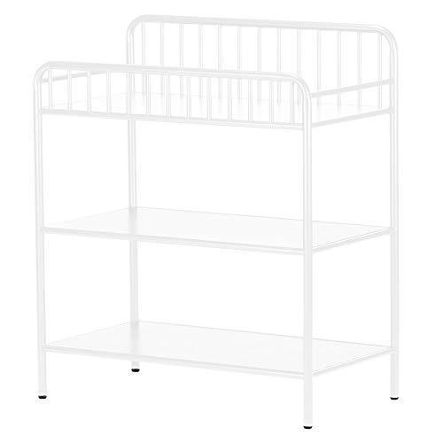 Little Seeds Rowan Valley Lanley Metal Crib and Changing Table Set, Black