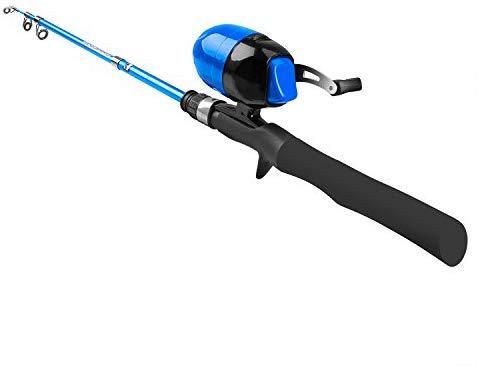 Kids Fishing Pole,Telescopic Fishing Rod and Reel Combos with Spincast Fishing Reel and String with Fishing Line