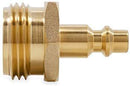 Camco Heavy Duty Brass Blow Out Plug - Helps Clear the Water Lines in Your RV During Winterization and Dewinterization (36153)